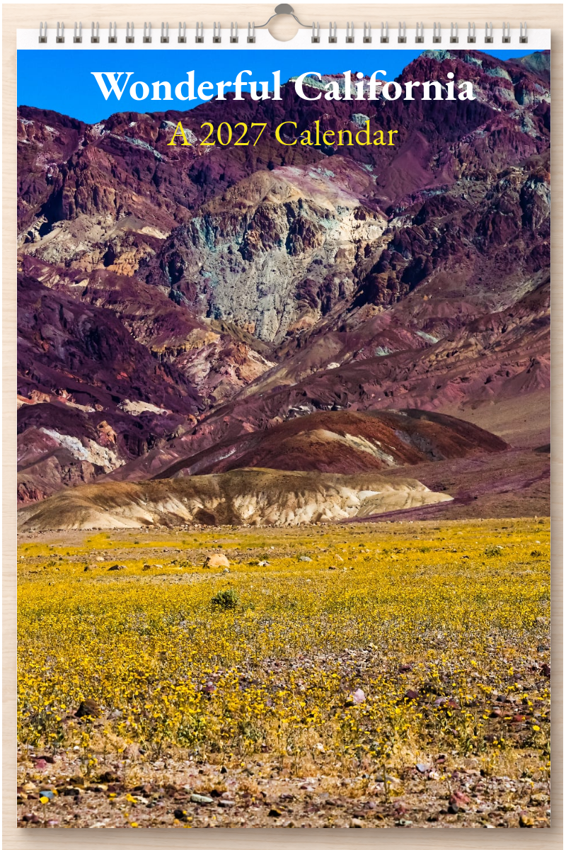 Wonderful California: A 2027 Calendar