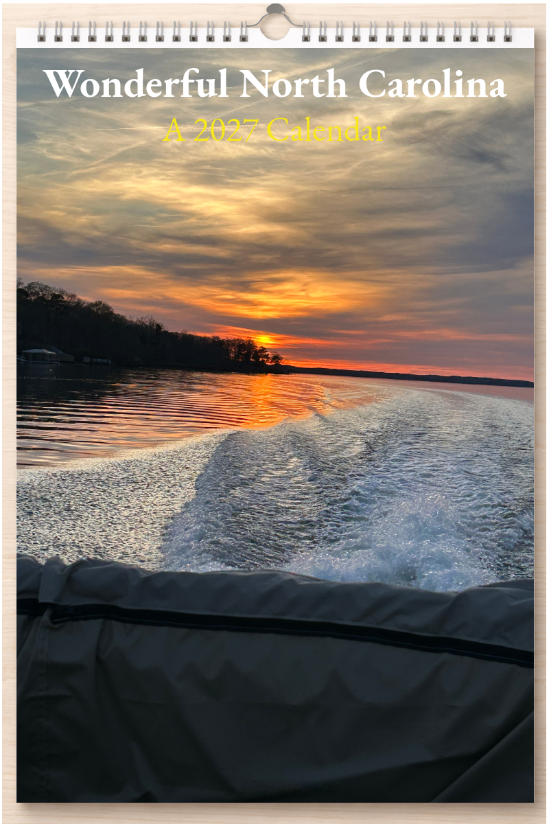 Wonderful North Carolina: A 2027 Calendar