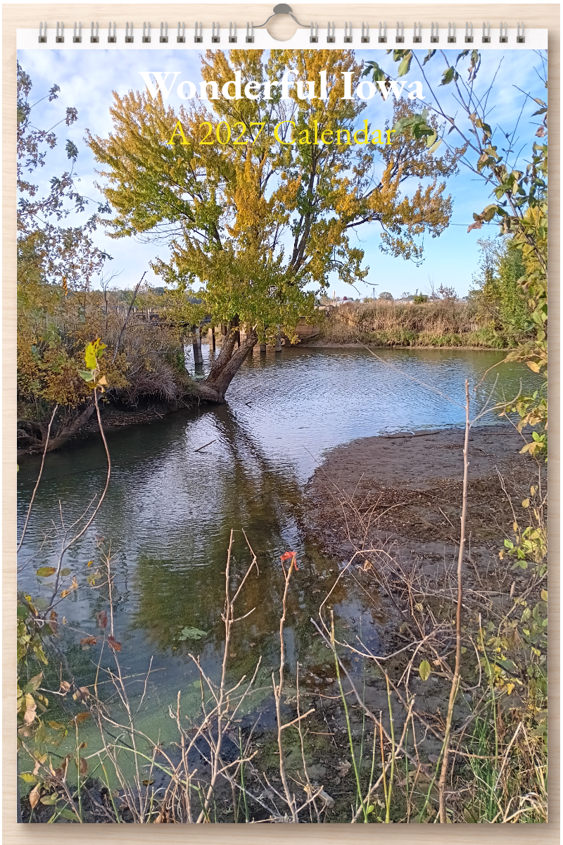 Wonderful Iowa: A 2027 Calendar