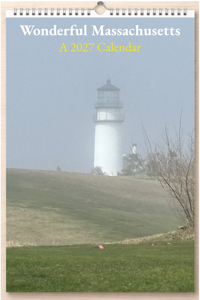 Wonderful Massachusetts: A 2027 Calendar