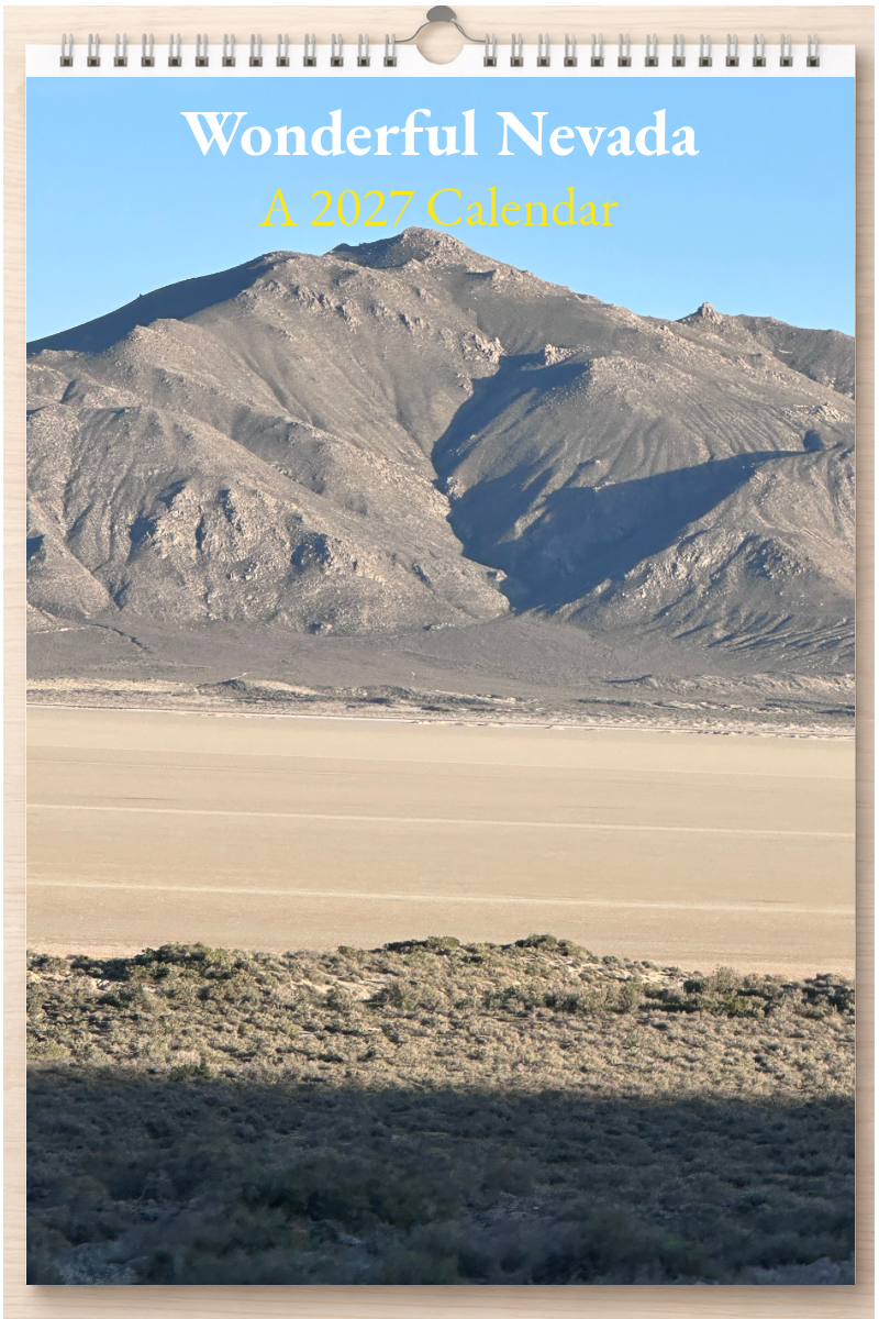 Wonderful Nevada: A 2027 Calendar