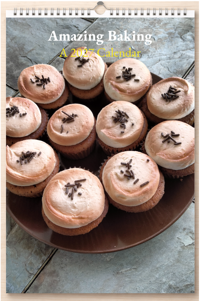 Amazing Baking: A 2027 Calendar