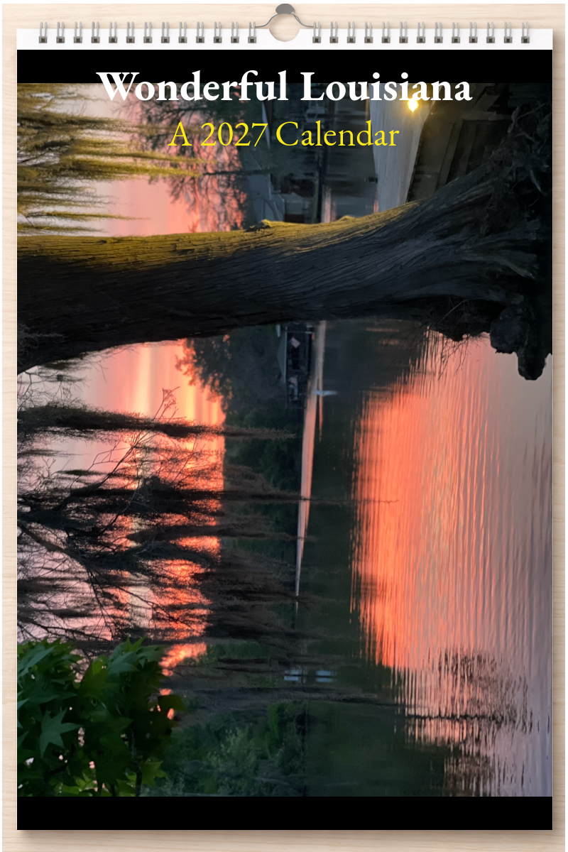 Wonderful Louisiana: A 2027 Calendar