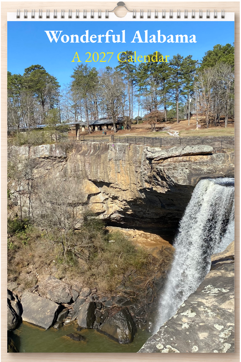 Wonderful Alabama: A 2027 Calendar