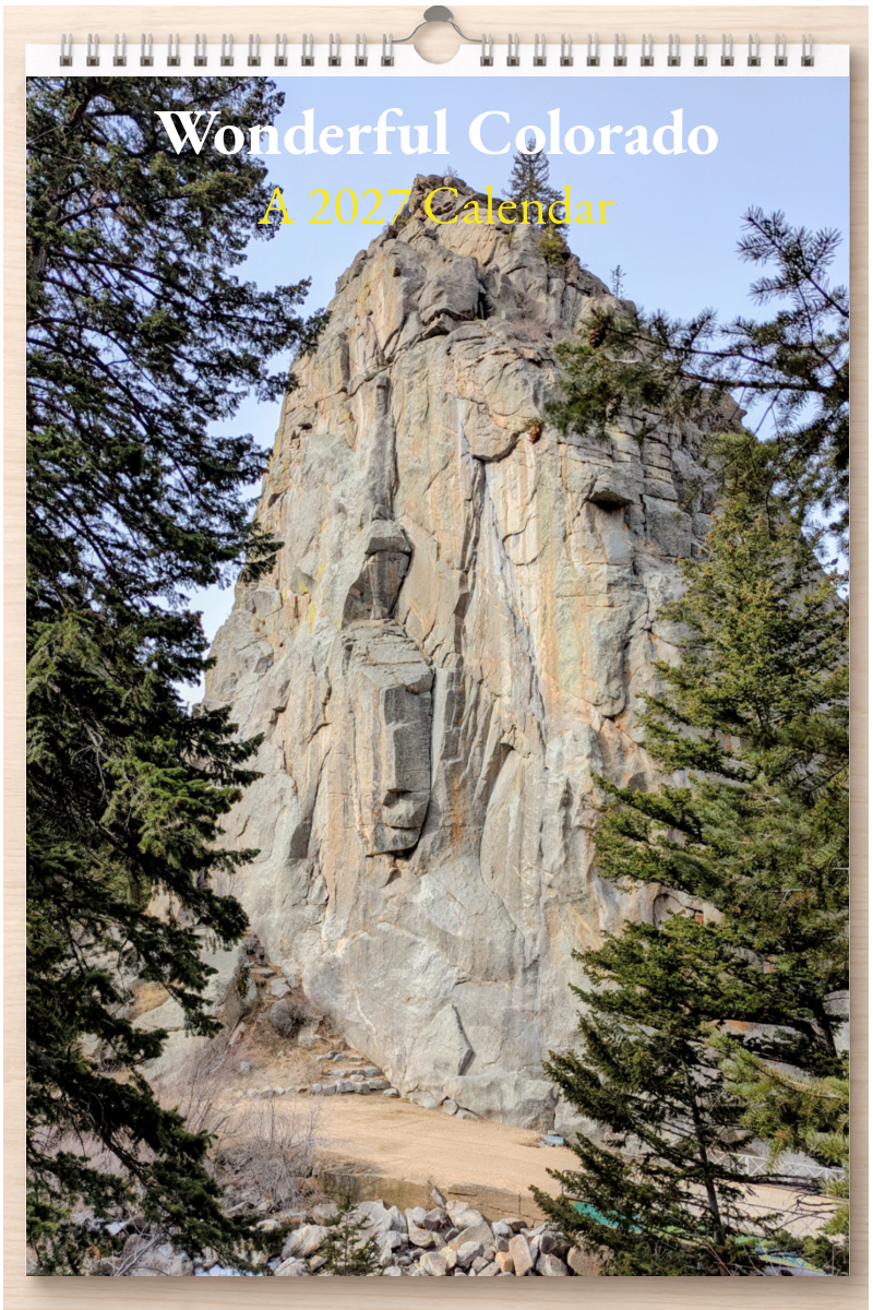 Wonderful Colorado: A 2027 Calendar