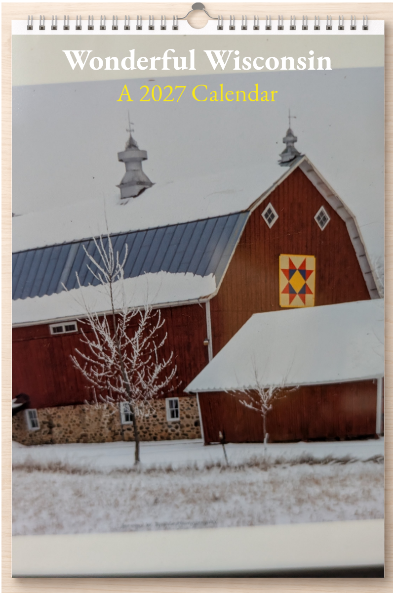 Wonderful Wisconsin: A 2027 Calendar