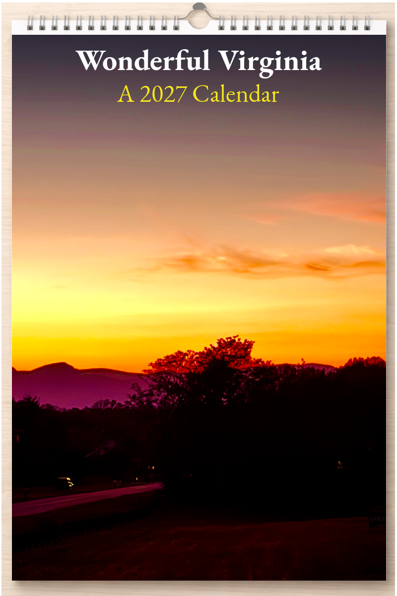 Wonderful Virginia: A 2027 Calendar