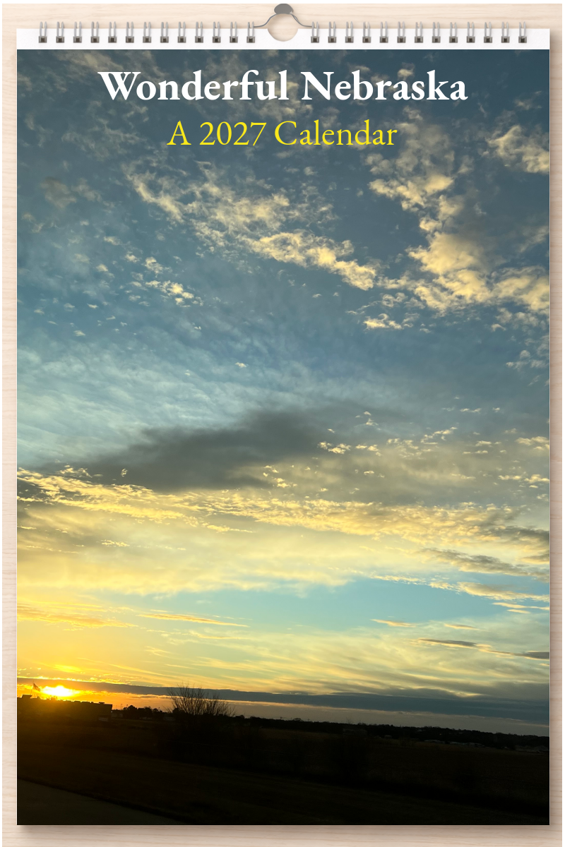Wonderful Nebraska: A 2027 Calendar