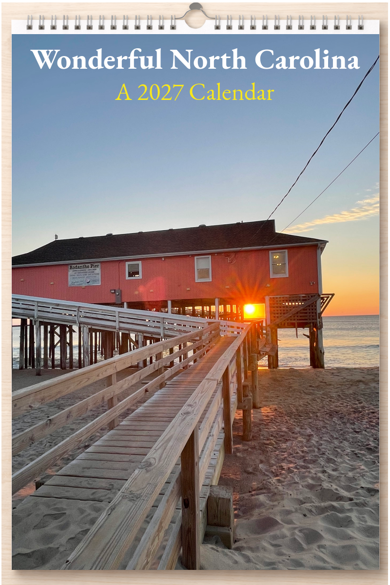 Wonderful North Carolina: A 2027 Calendar