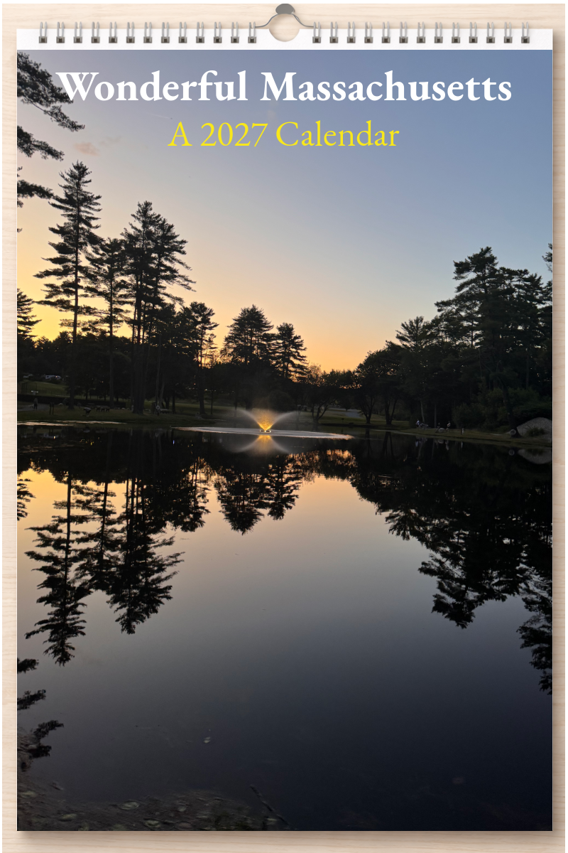 Wonderful Massachusetts: A 2027 Calendar