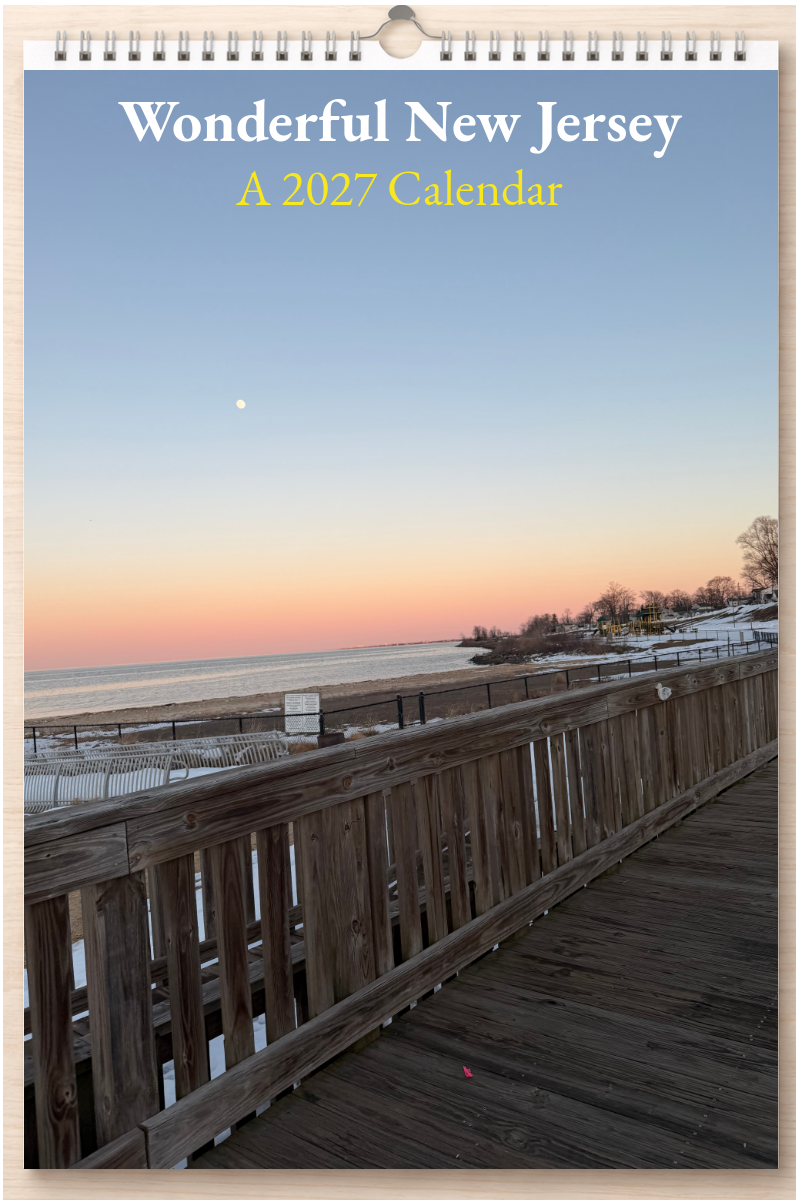 Wonderful New Jersey: A 2027 Calendar
