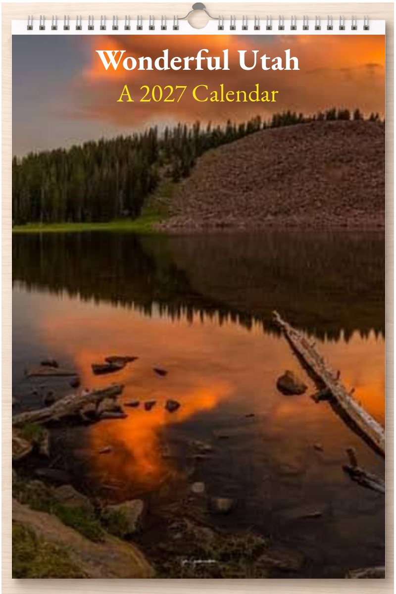 Wonderful Utah: A 2027 Calendar