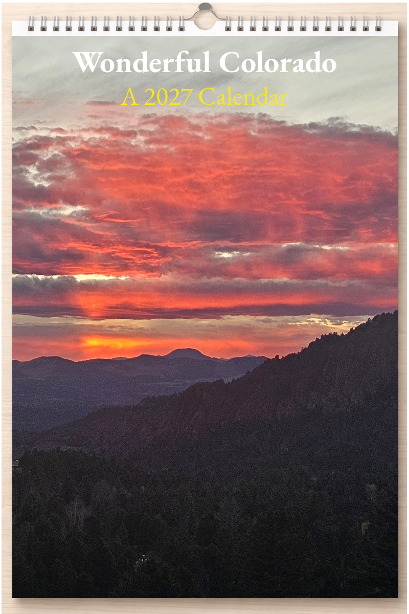Wonderful Colorado: A 2027 Calendar