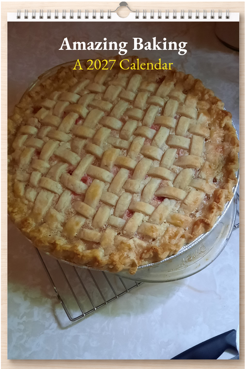 Amazing Baking: A 2027 Calendar