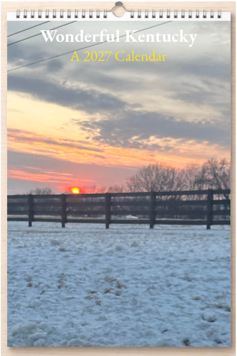 Wonderful Kentucky: A 2027 Calendar