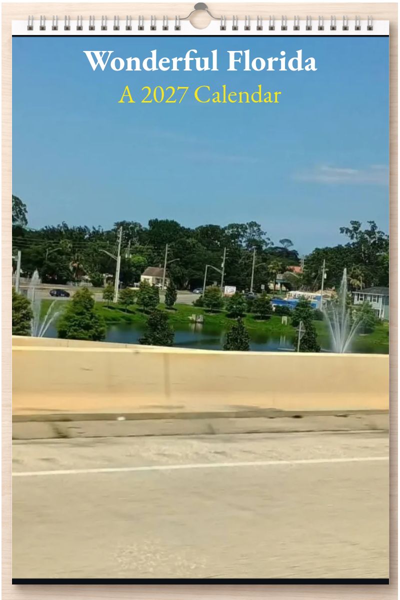 Wonderful Florida: A 2027 Calendar