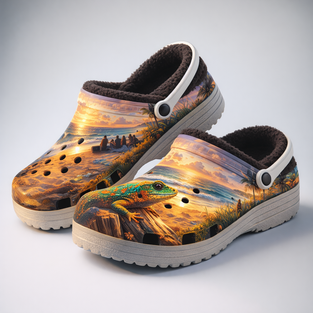 Ruthanne's Signature Fur-Lined Clogs(Men's) – Silent Spark Press