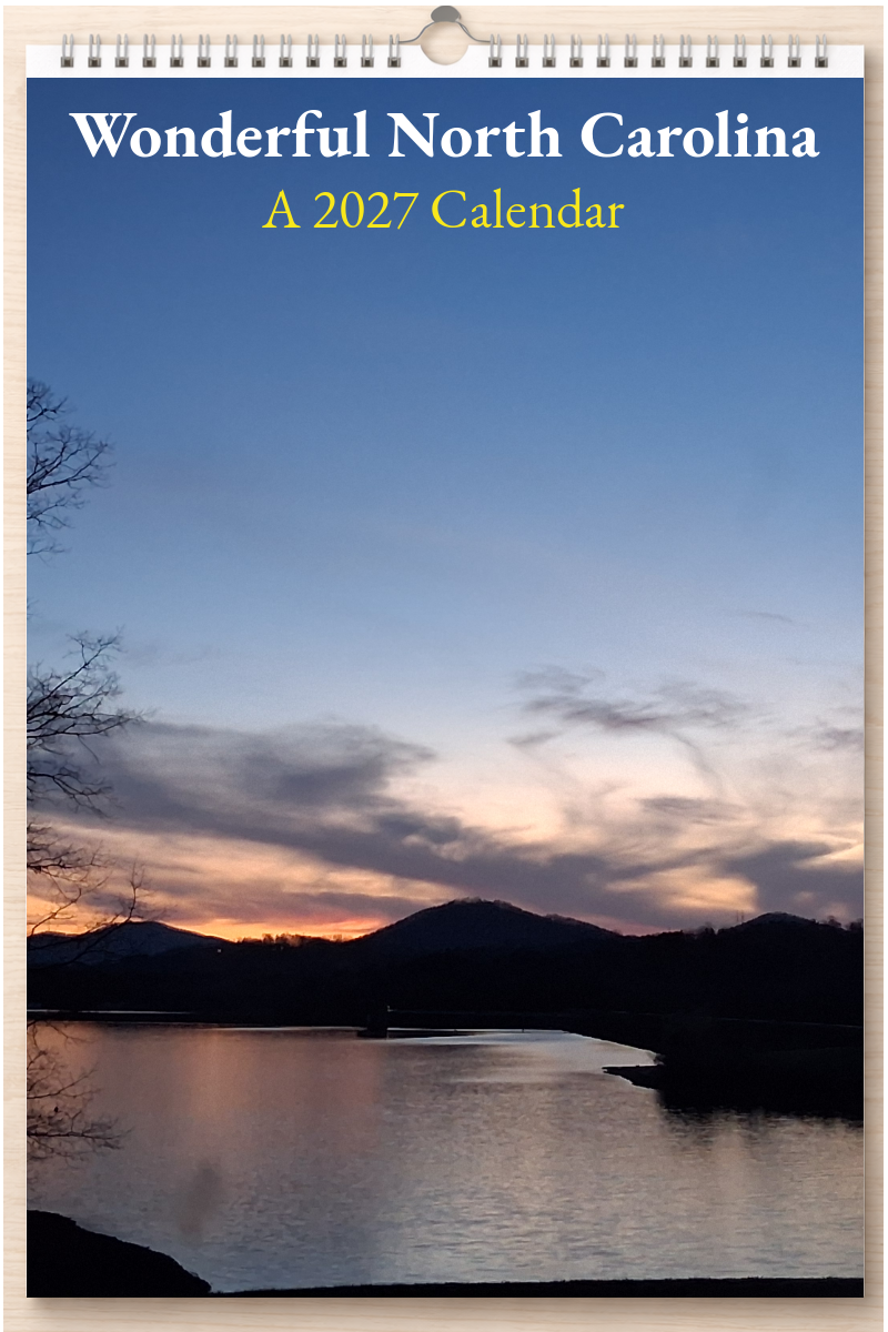 Wonderful North Carolina: A 2027 Calendar