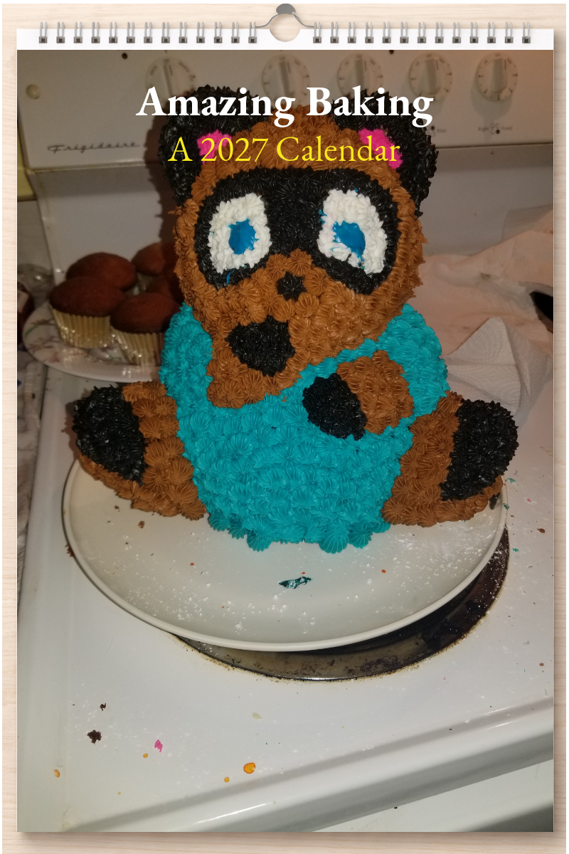 Amazing Baking: A 2027 Calendar