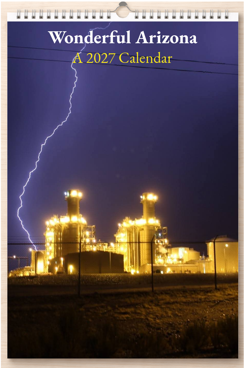 Wonderful Arizona: A 2027 Calendar