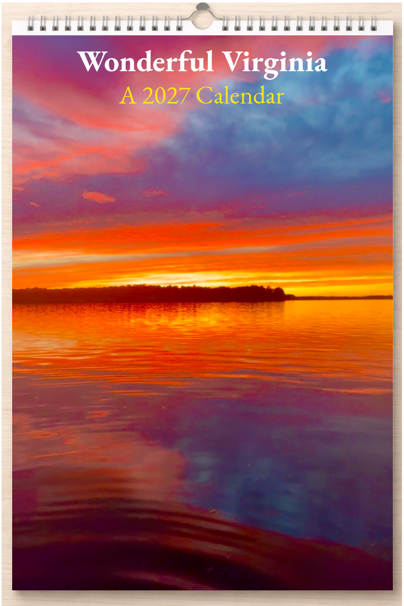 Wonderful Virginia: A 2027 Calendar