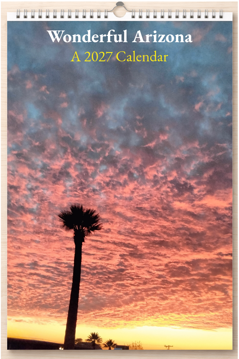 Wonderful Arizona: A 2027 Calendar