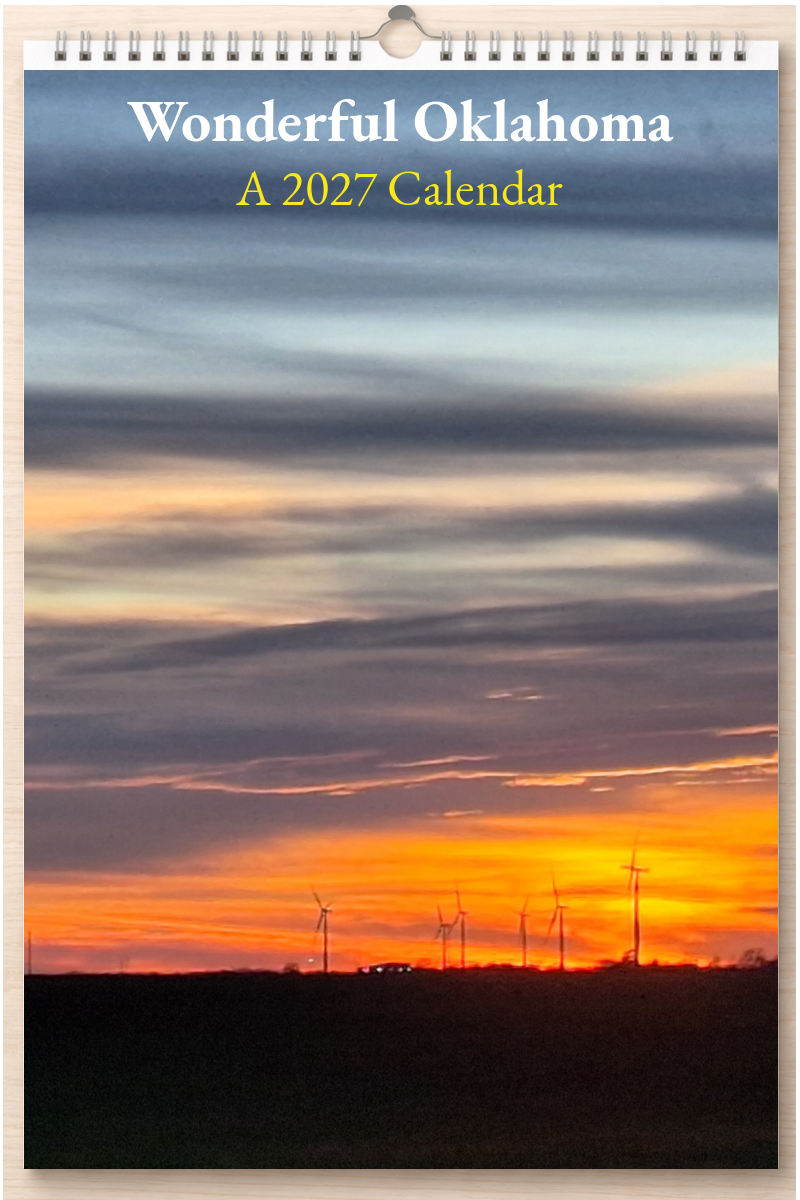 Wonderful Oklahoma: A 2027 Calendar