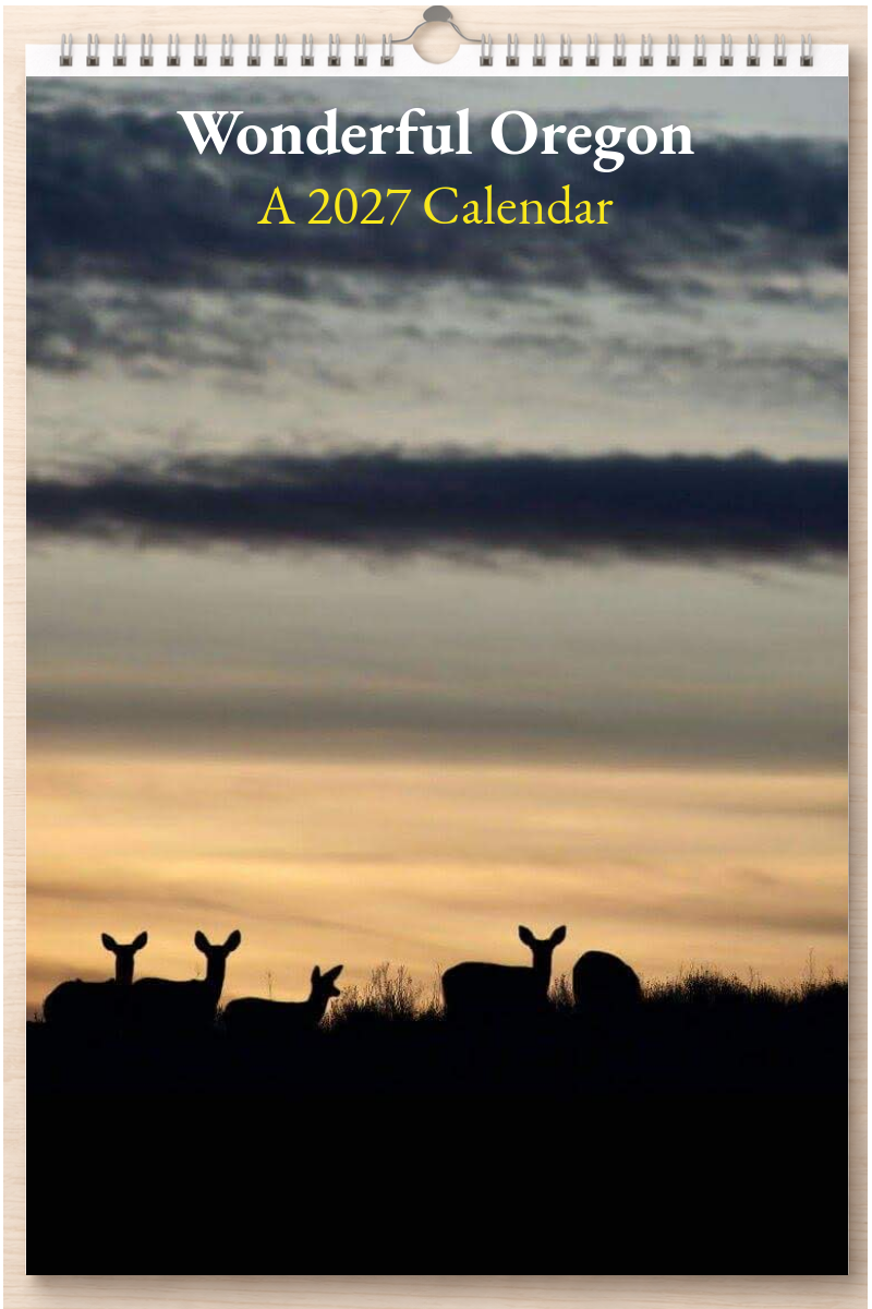 Wonderful Oregon: A 2027 Calendar