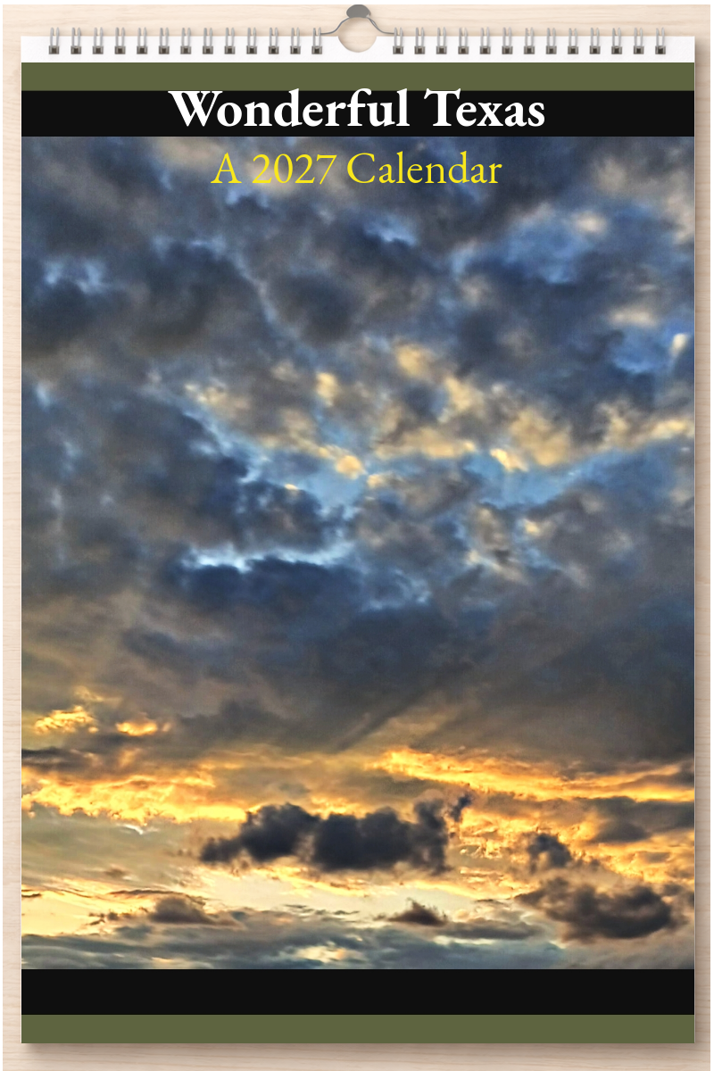Wonderful Texas: A 2027 Calendar