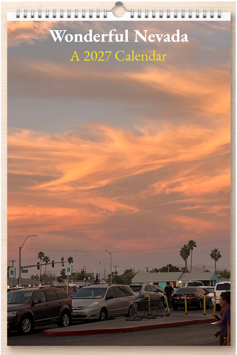 Wonderful Nevada: A 2027 Calendar