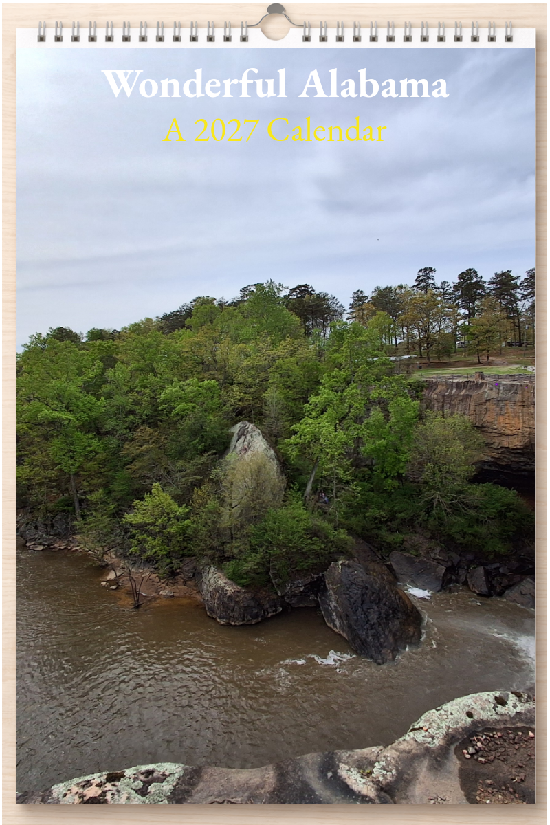 Wonderful Alabama: A 2027 Calendar