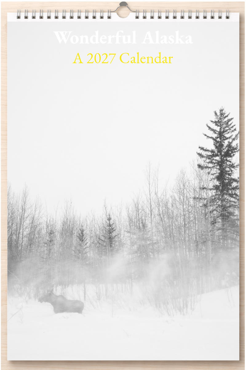 Wonderful Alaska: A 2027 Calendar