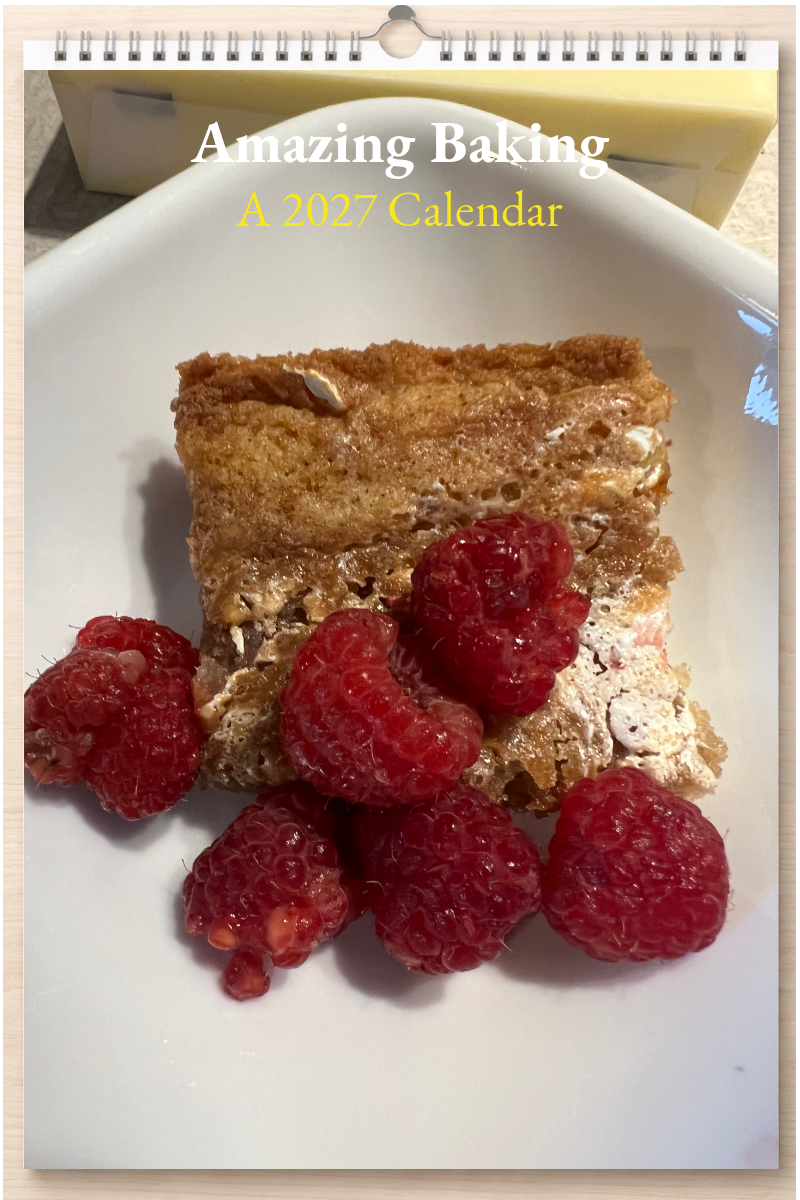 Amazing Baking: A 2027 Calendar