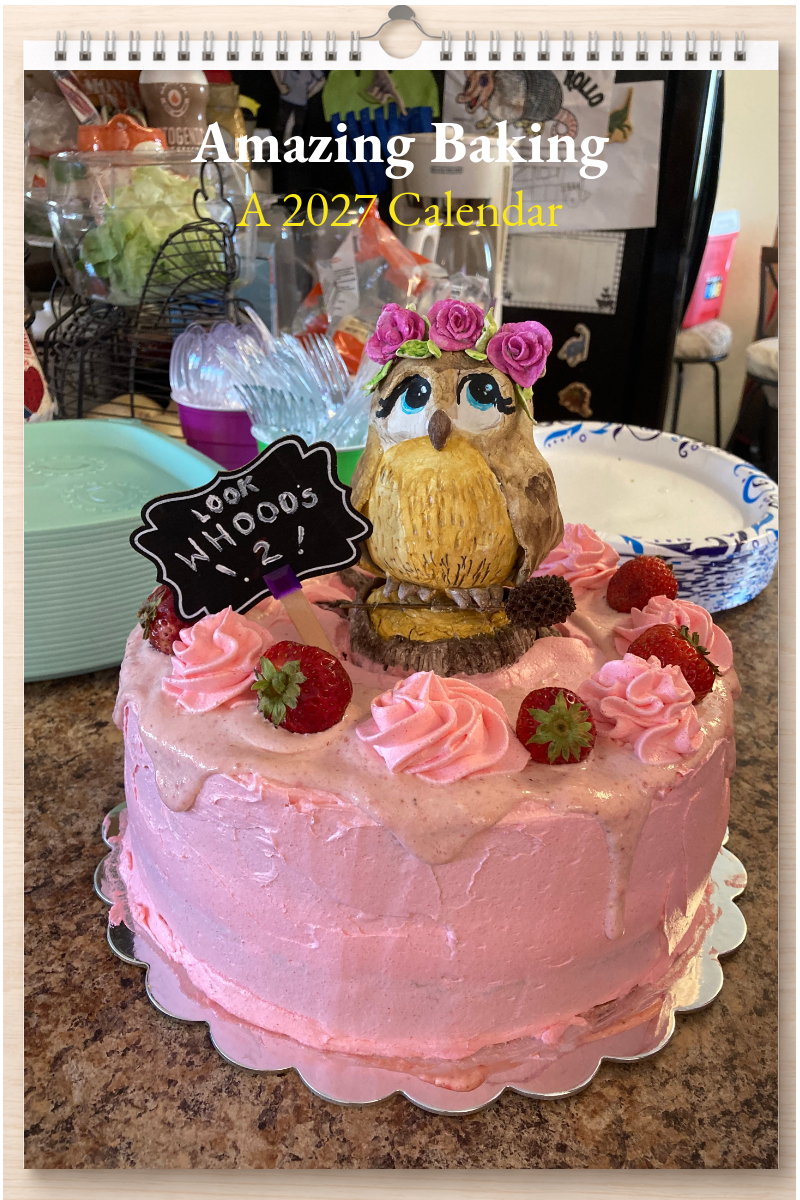 Amazing Baking: A 2027 Calendar