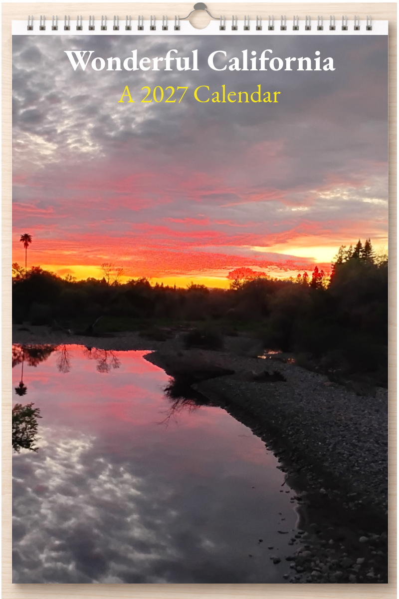 Wonderful California: A 2027 Calendar