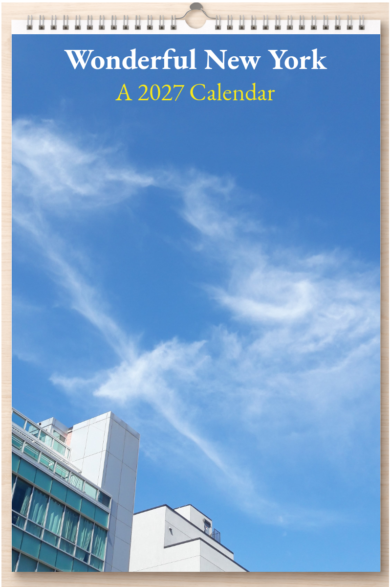 Wonderful New York: A 2027 Calendar