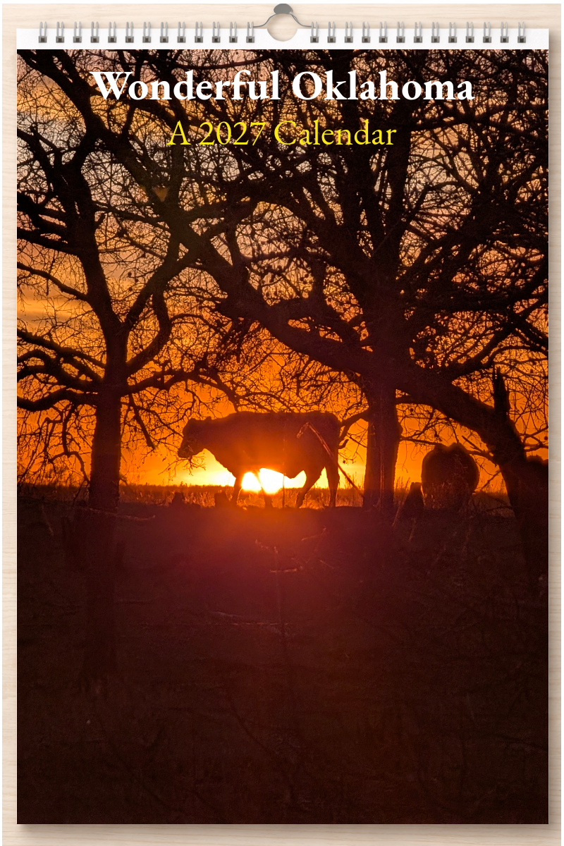 Wonderful Oklahoma: A 2027 Calendar