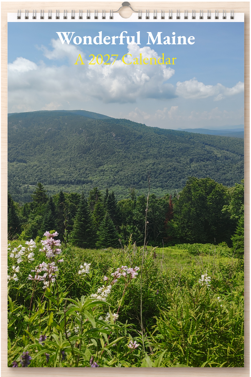 Wonderful Maine: A 2027 Calendar