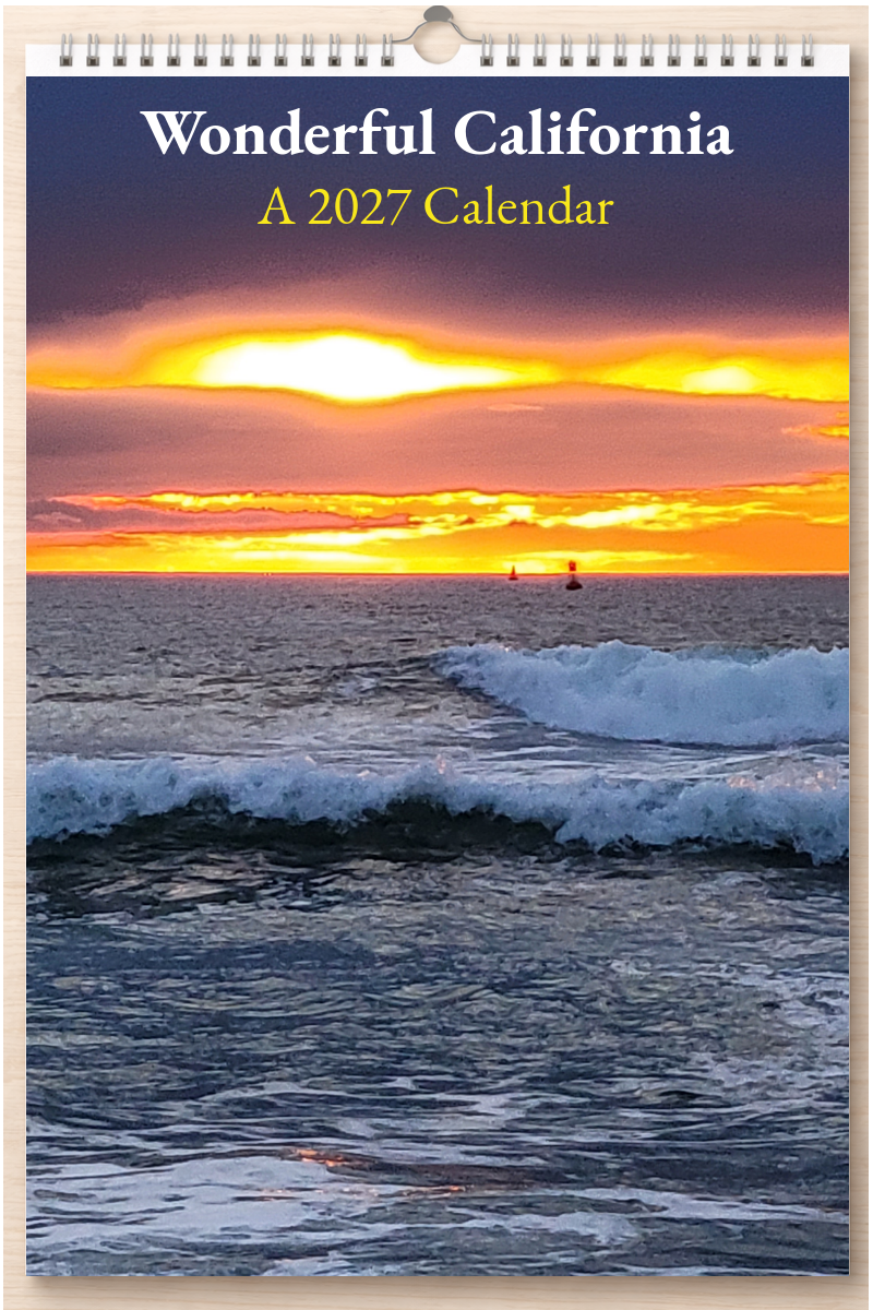 Wonderful California: A 2027 Calendar