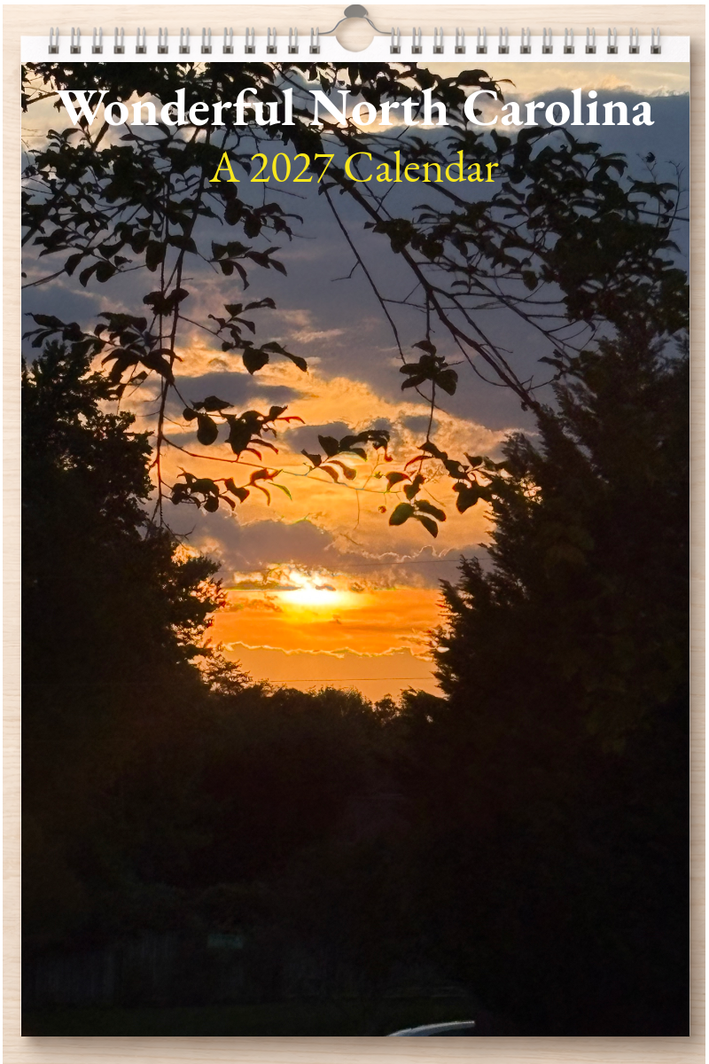 Wonderful North Carolina: A 2027 Calendar