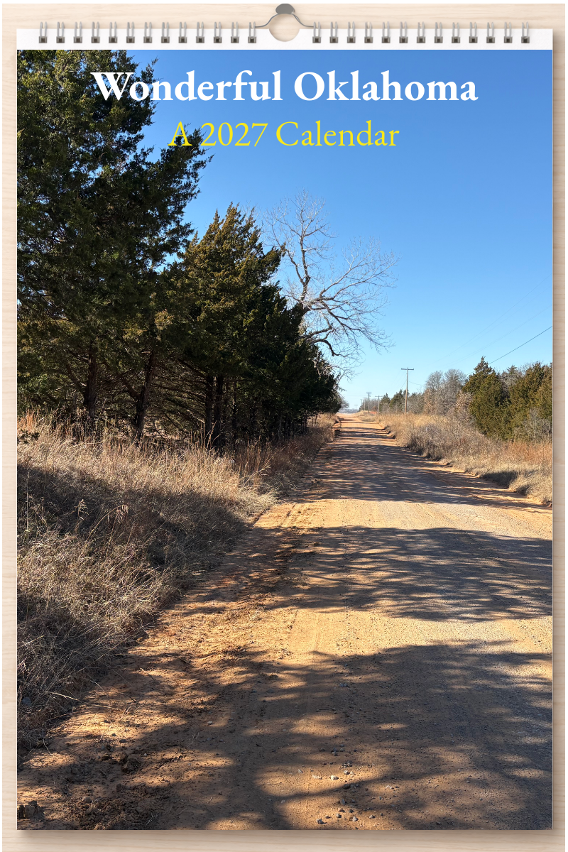 Wonderful Oklahoma: A 2027 Calendar