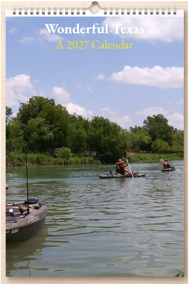 Wonderful Texas: A 2027 Calendar