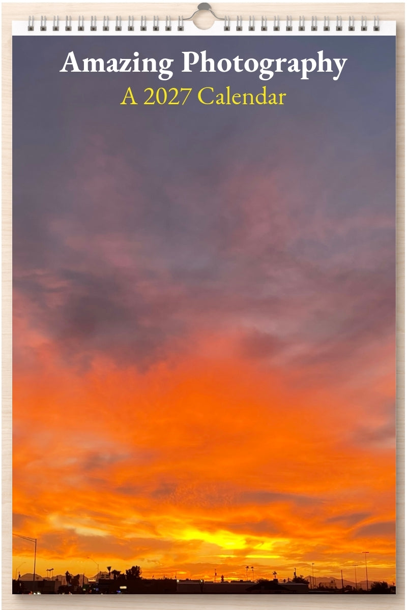 Amazing Photography: A 2027 Calendar