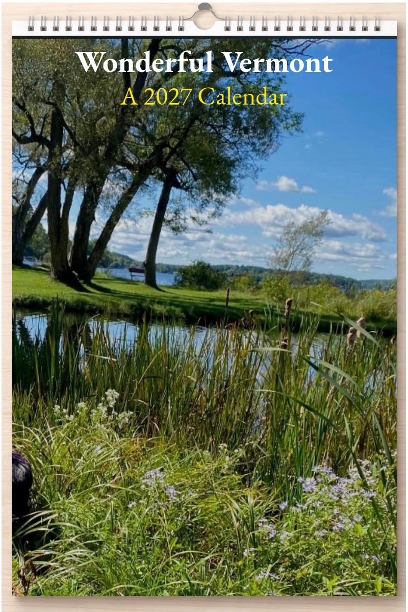 Wonderful Vermont: A 2027 Calendar