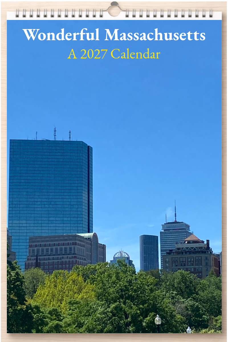 Wonderful Massachusetts: A 2027 Calendar