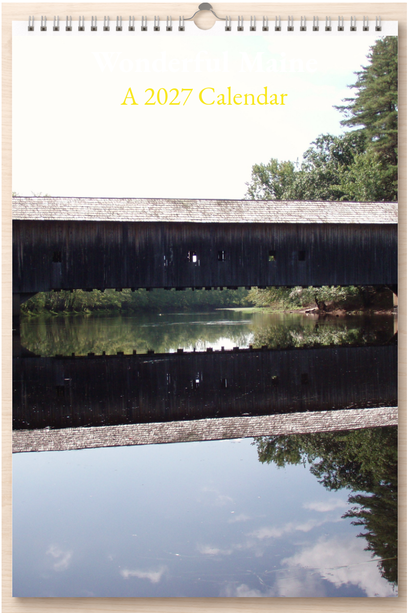 Wonderful Maine: A 2027 Calendar