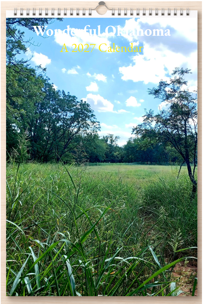 Wonderful Oklahoma: A 2027 Calendar