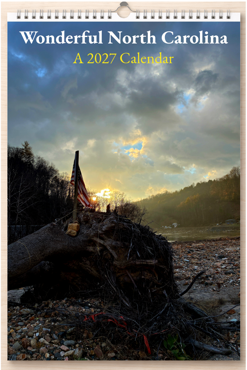 Wonderful North Carolina: A 2027 Calendar