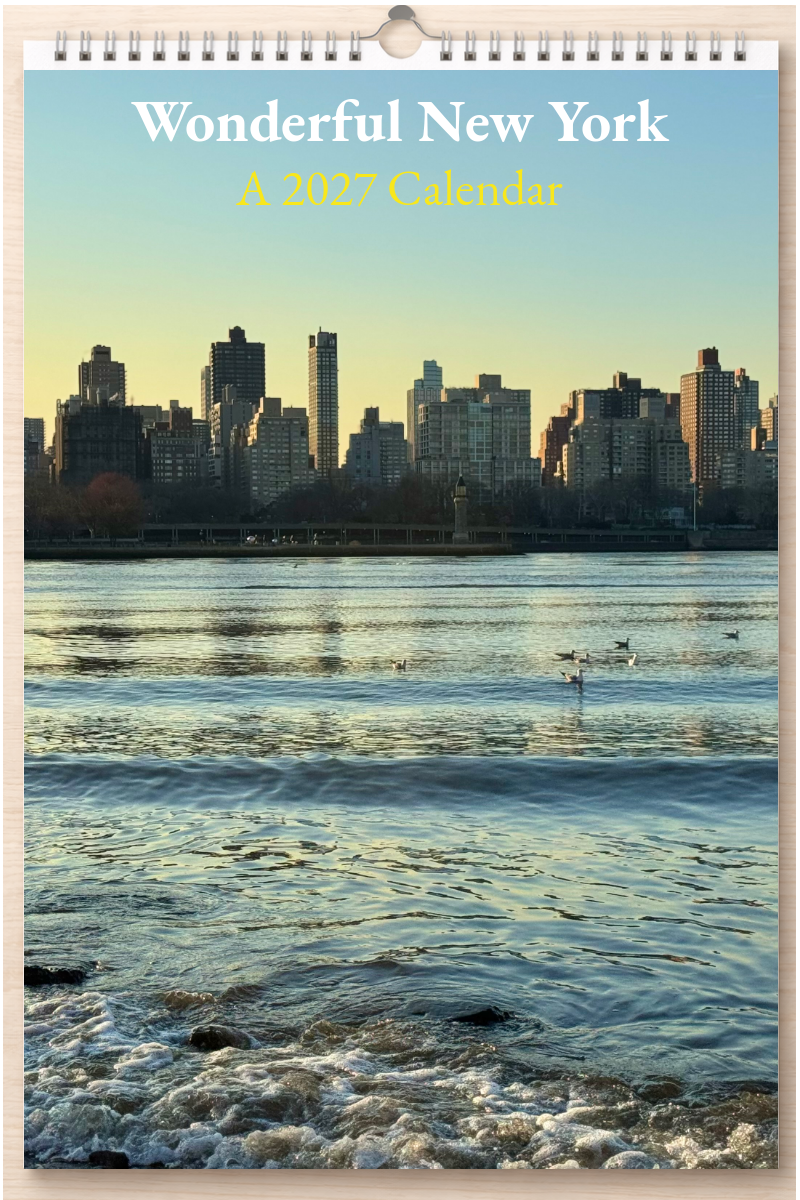 Wonderful New York: A 2027 Calendar