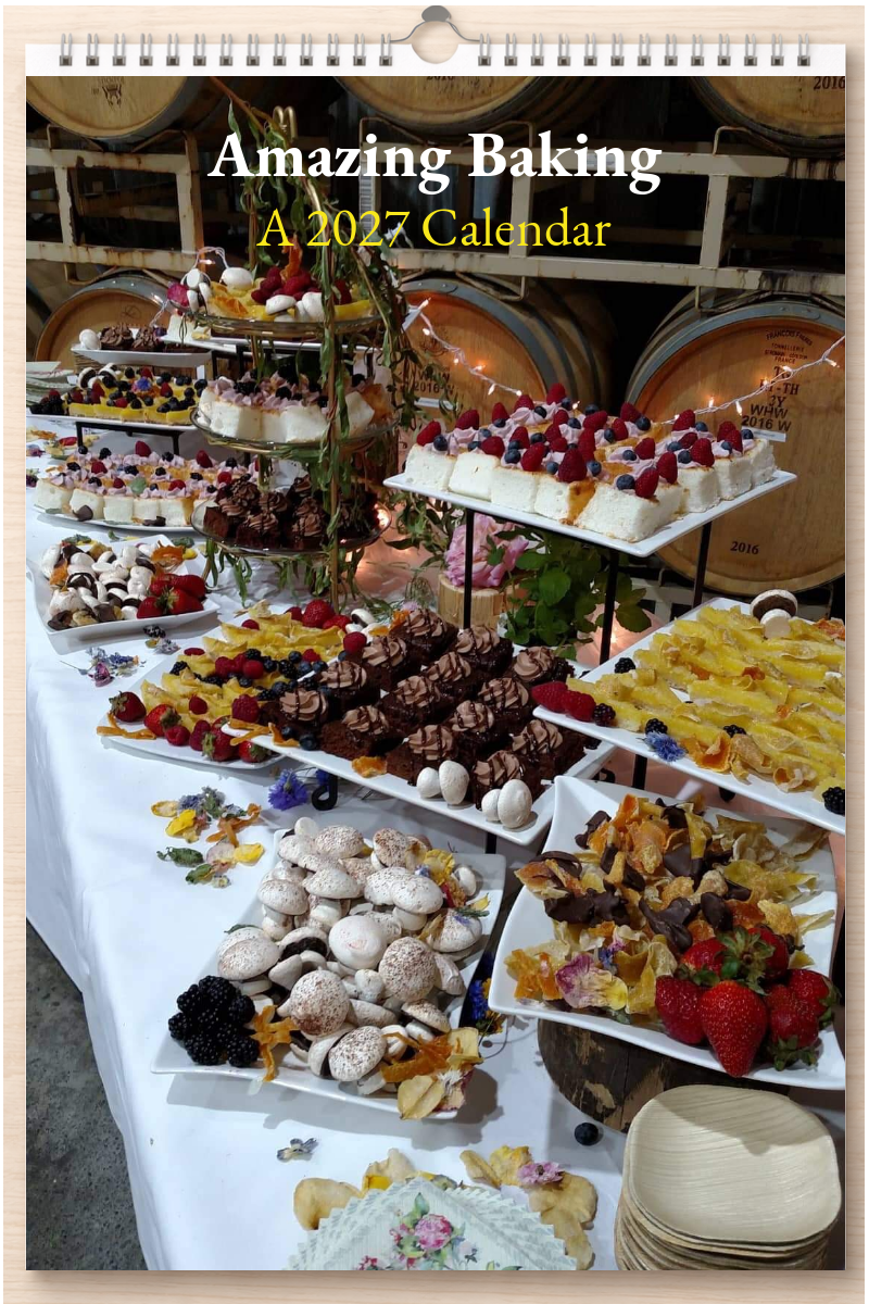 Amazing Baking: A 2027 Calendar